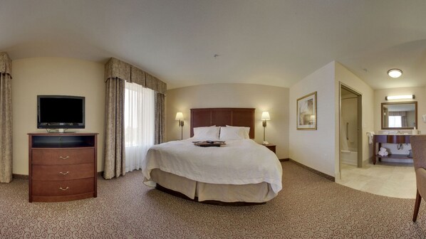 Svit - 1 kingsize-säng - icke-rökare | Sängtillbehör av högsta kvalitet och Tempur-Pedic-madrasser