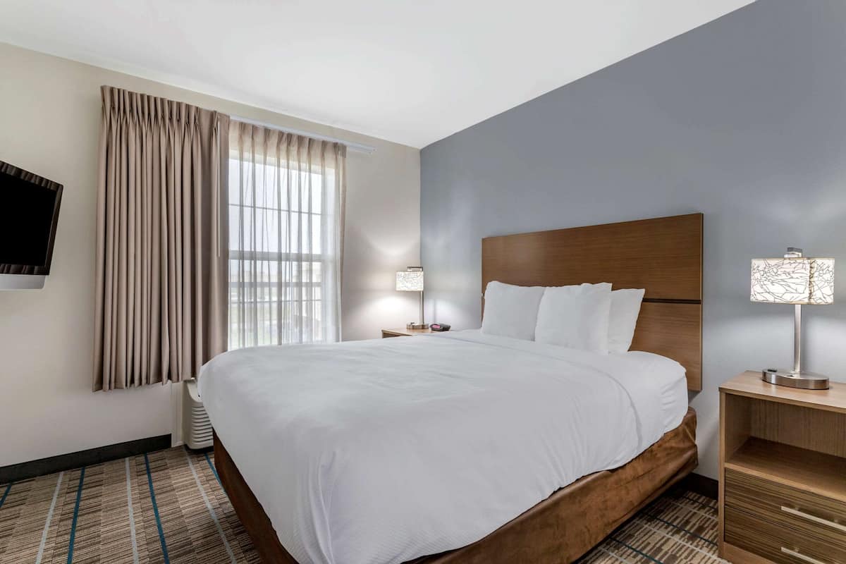 Room, 1 Queen Bed with Sofa bed, Accessible, Non Smoking | Premium bedding, individually furnished, desk, free WiFi