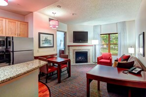 Suite, 1 Bedroom, Fireplace