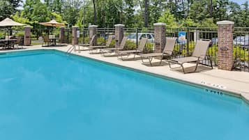 Seasonal outdoor pool