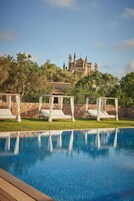 Indoor pool, 2 outdoor pools, sun loungers