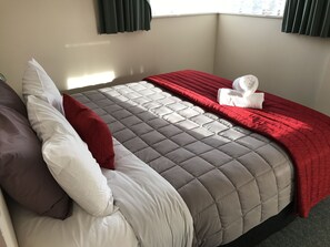 Departamento Deluxe, 1 habitación, hidromasaje | Ropa de cama de alta calidad y caja de seguridad en la habitación 