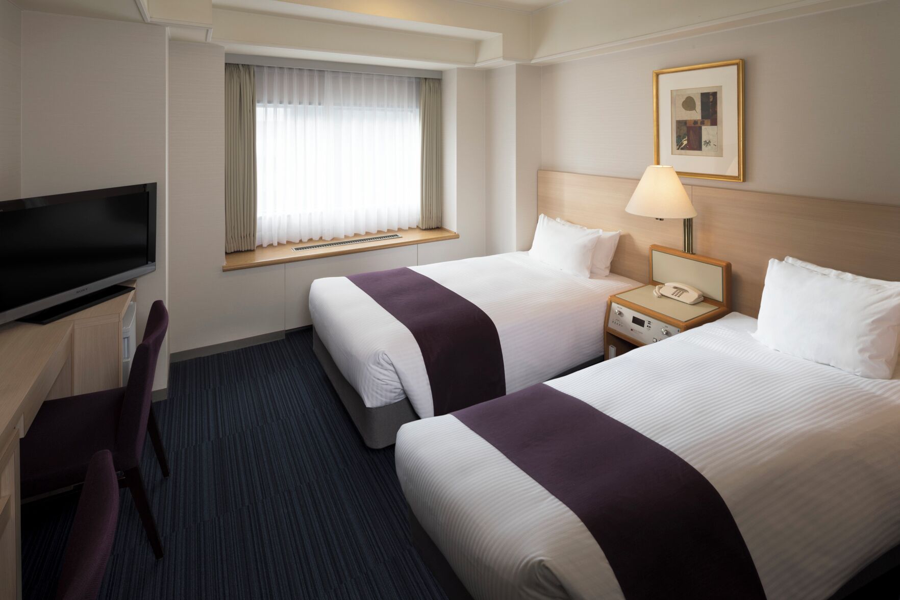 Down comforters, individually furnished, blackout drapes, free WiFi