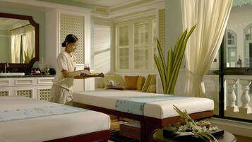 Body treatments, Swedish massages, Thai massages, facials