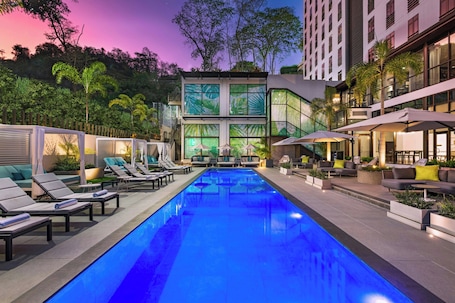 Outdoor pool. The BRIX, Autograph Collection