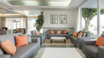 Sala de estar en el lobby