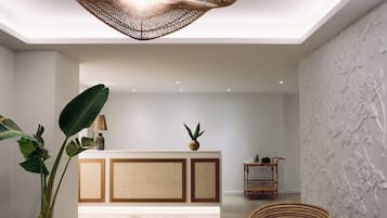 Sauna, hot tub, body treatments, aromatherapy, body wraps, body scrubs