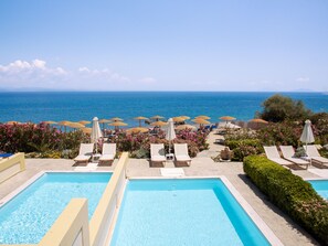 Famous Family Bungalow Sea View | 1 개의 침실, 고급 침구, 미니바, 객실 내 금고