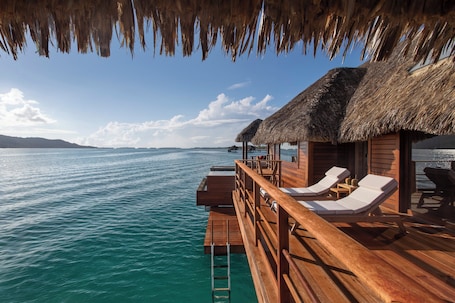 Terrace/patio. Four Seasons Resort Bora Bora