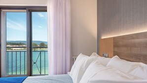 D - Habitación doble con vistas al mar | セーフティボックス (室内)、デスク、ベビーベッド、WiFi (無料)