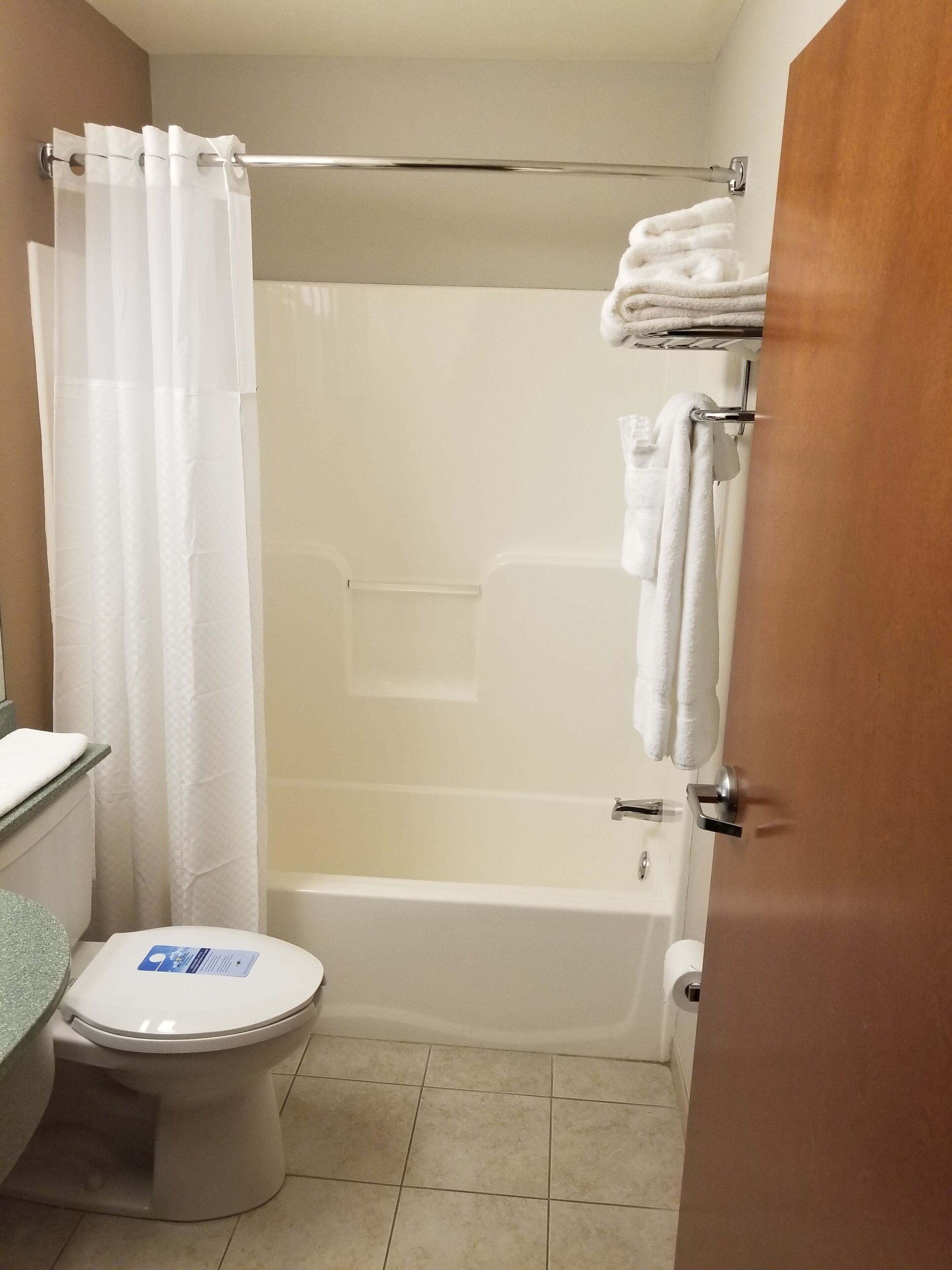 room, 2 queen beds, non smoking, refrigerator | bathroom | free toiletries, hair dryer, towels