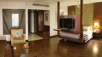 Suite, 1 trÚs grand lit | Literie de qualité supérieure, couette en duvet d'oie, minibar