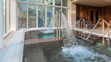 Couples treatment room(s), sauna, hot tub, body treatments, aromatherapy