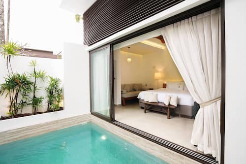 Deluxe Suite with Private Pool | 迷你吧、客房内保险箱、特色装修、办公桌