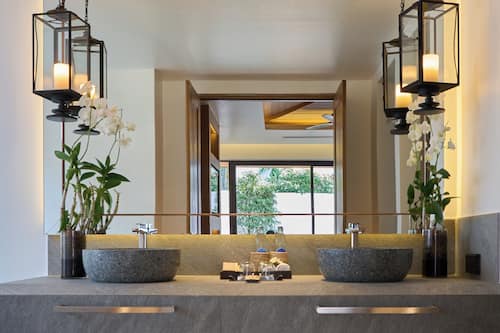 2 Bedrooms Superior Pool Villa | Minibar, in-room safe, individually decorated, desk