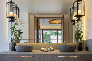 2 Bedrooms Superior Pool Villa | Minibar, in-room safe, individually decorated, desk