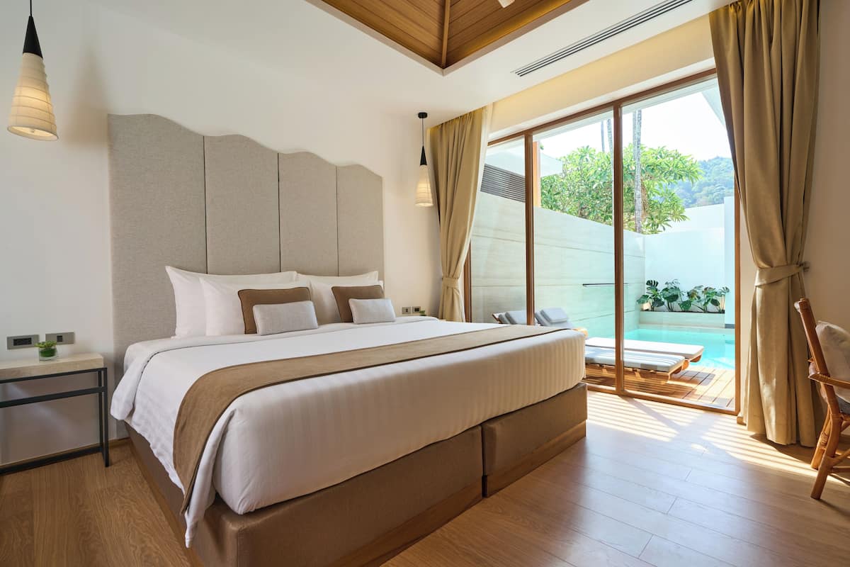 Pool Villa, 1 Bedroom | 1 bedroom, minibar, in-room safe, individually decorated