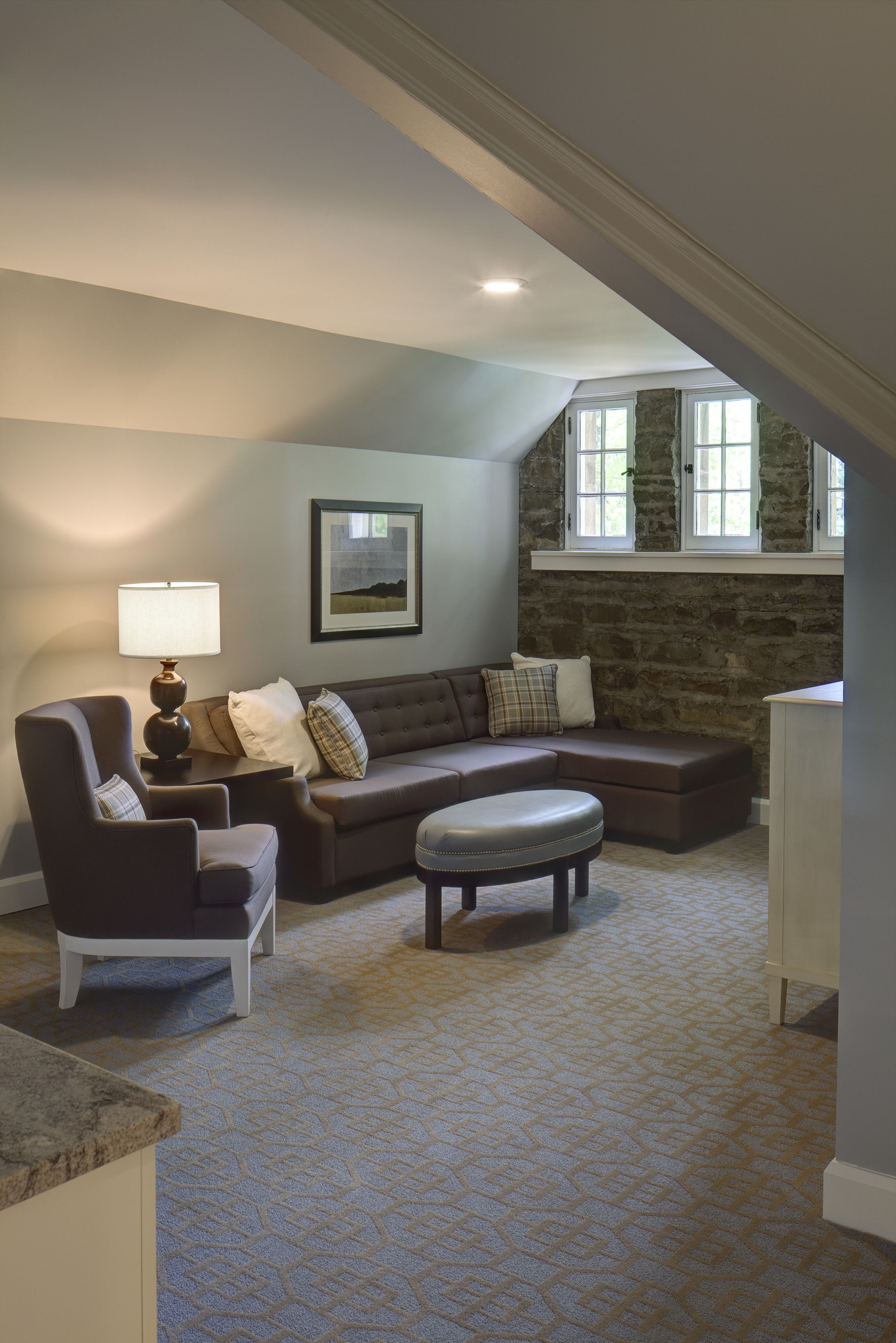 premium bedding, down duvets, desk, blackout curtains