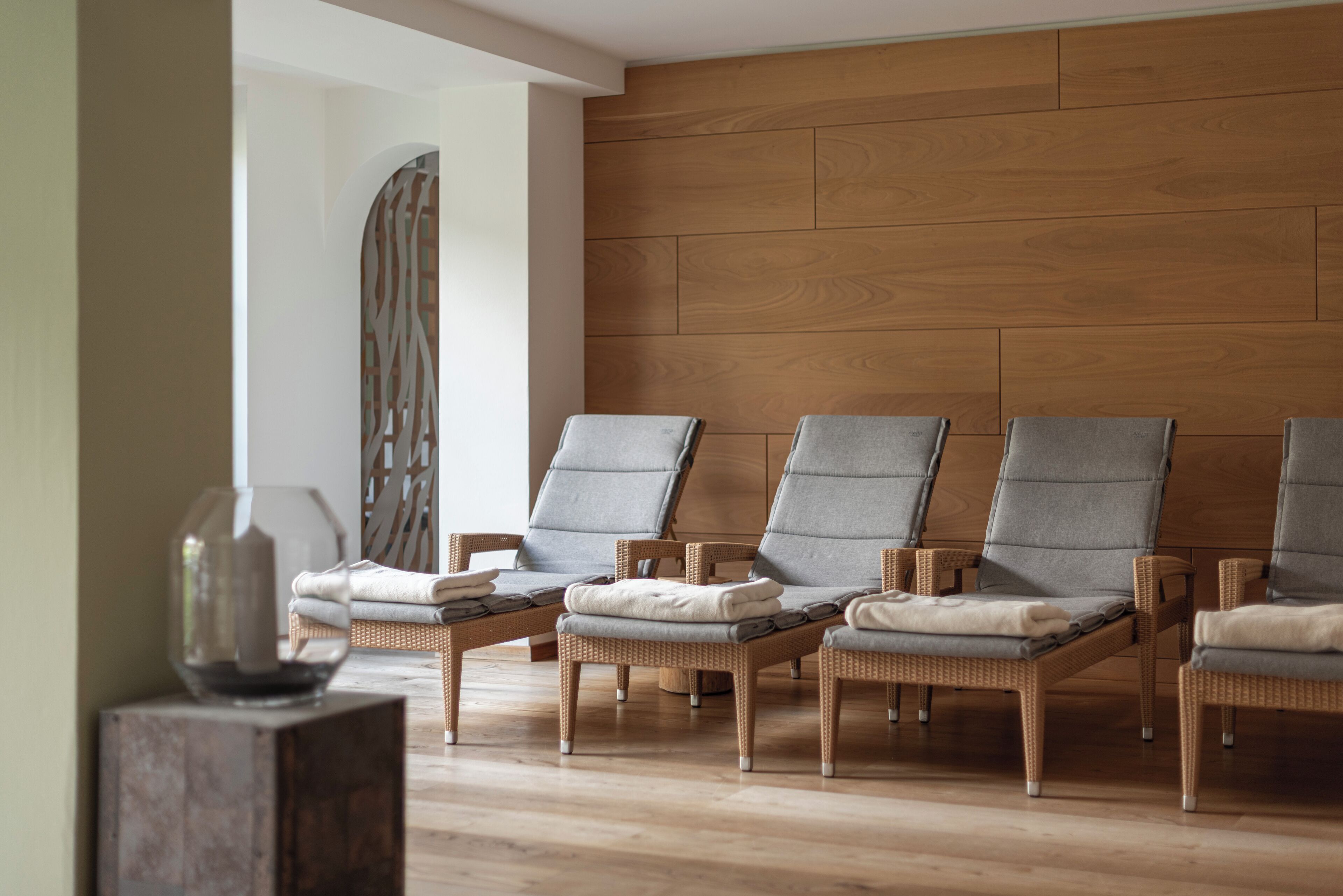 Behandlingsrom for par, kroppsbehandlinger og aromaterapi