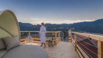 Luxury-Studiosuite, 1 Schlafzimmer, Whirlpool, Bergseite