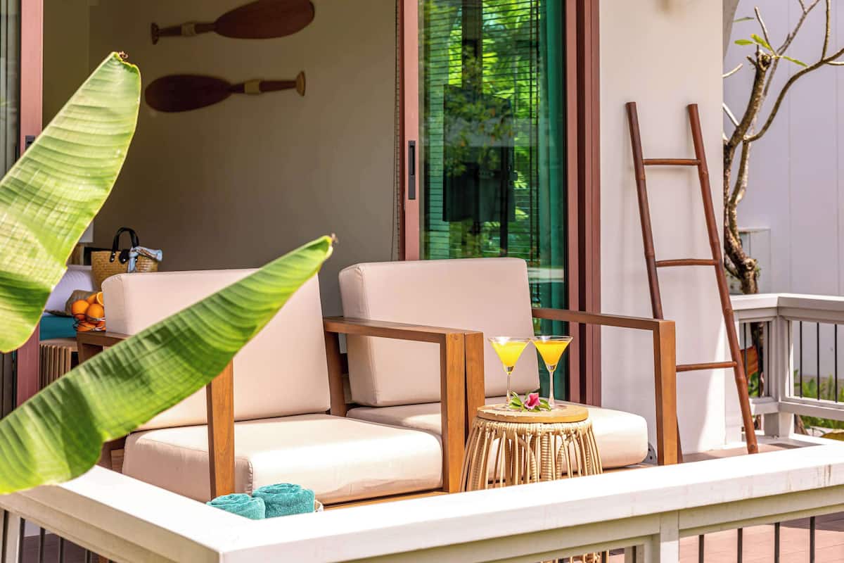 Deluxe Twin Room, Terrace (Garden) | Room amenity