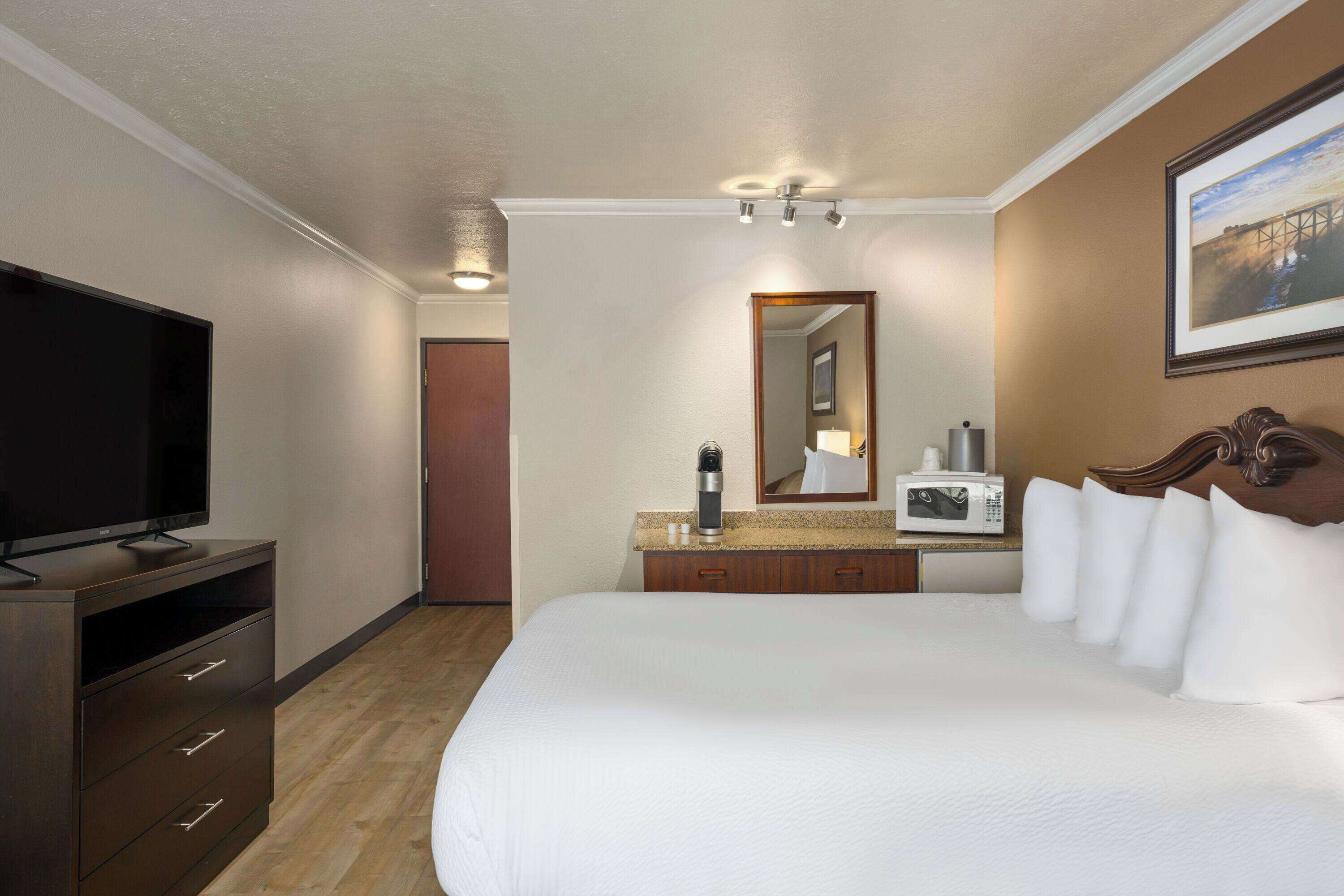 room, 1 queen bed, accessible, non smoking | in-room safe, desk, blackout curtains, iron/ironing board