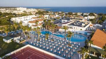 Blick von der Unterkunft