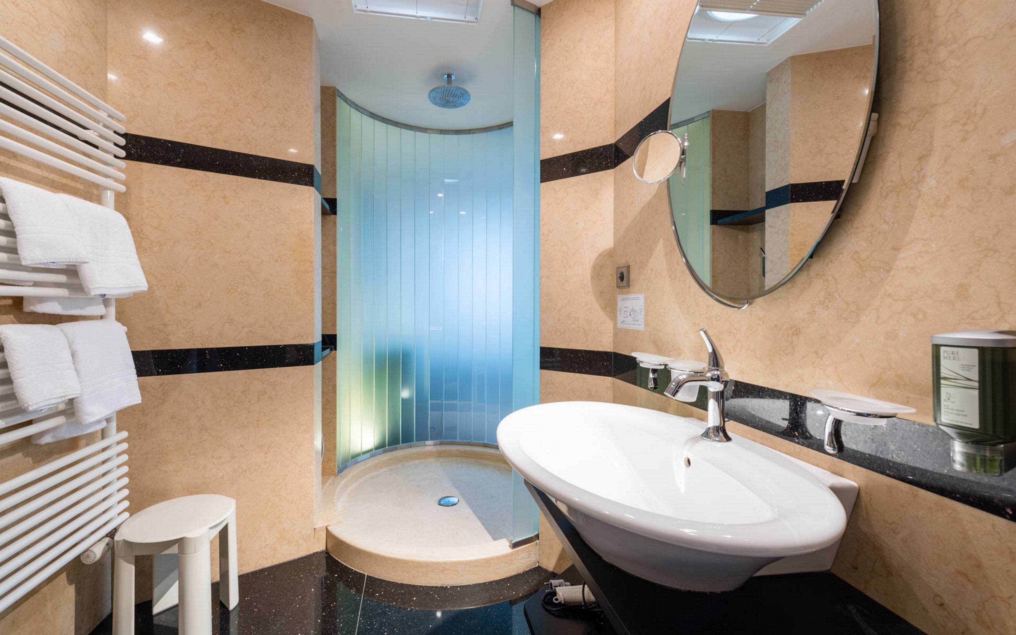 suite heaven | bathroom | shower, eco-friendly toiletries, hair dryer, bidet