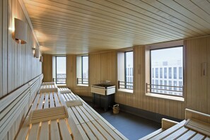 Sauna, steam room