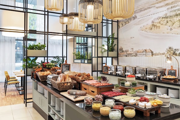 Daily buffet breakfast (EUR 30 per person) - Courtyard Vienna Prater/Messe (Vienna)