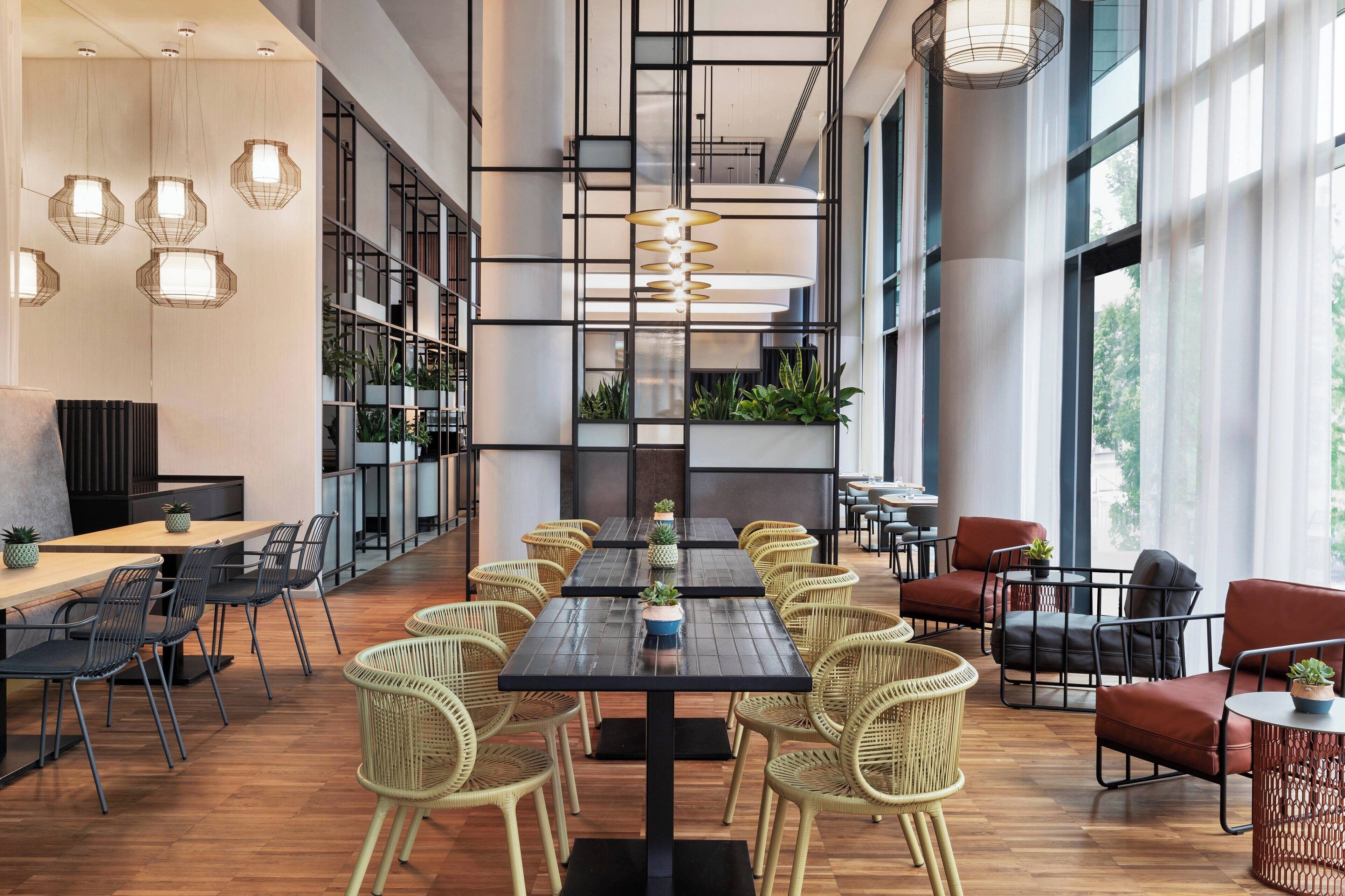 breakfast, lunch and dinner served