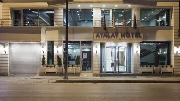 Front of property - evening/night