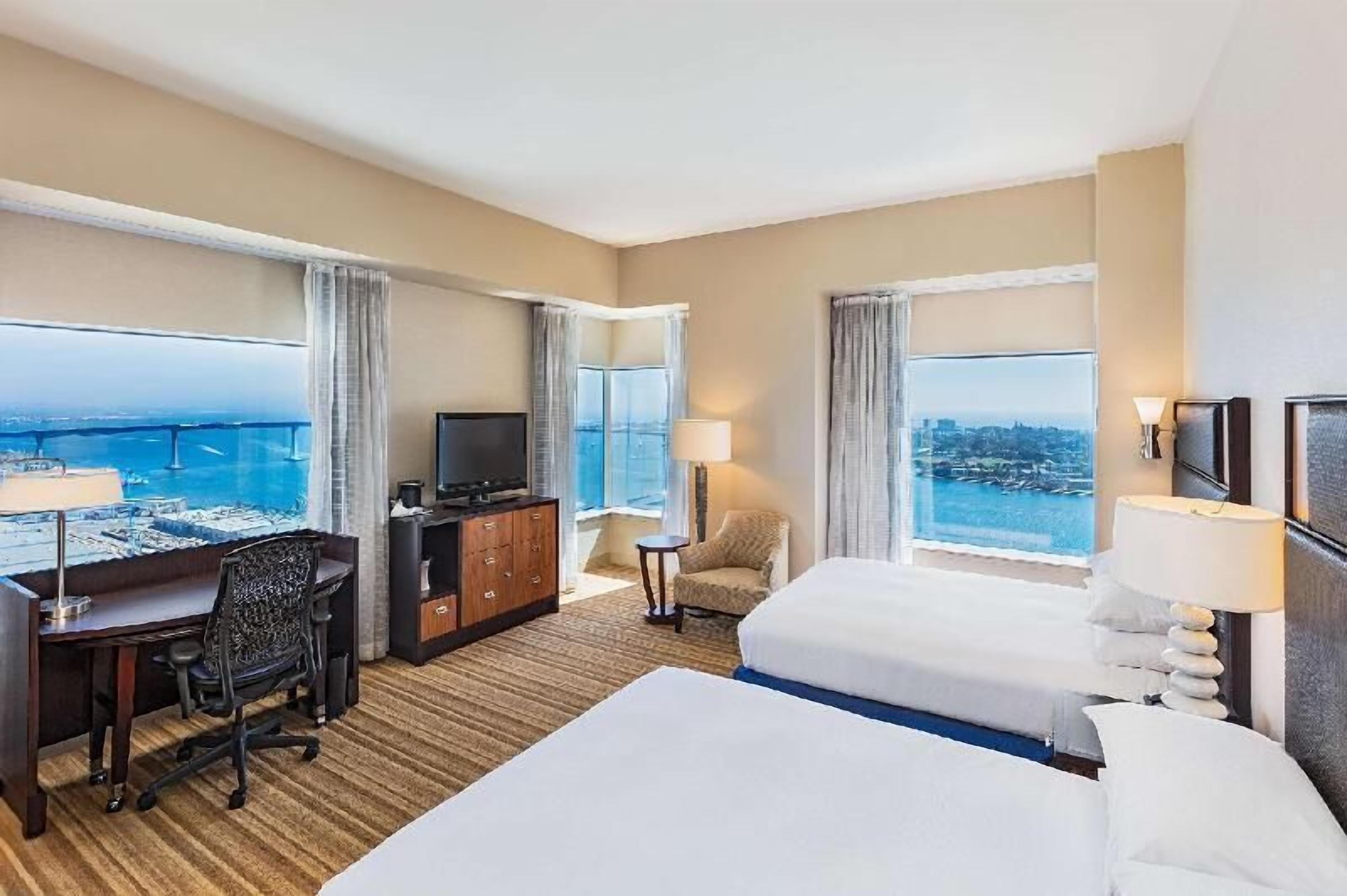 Premium bedding, in-room safe, desk, soundproofing