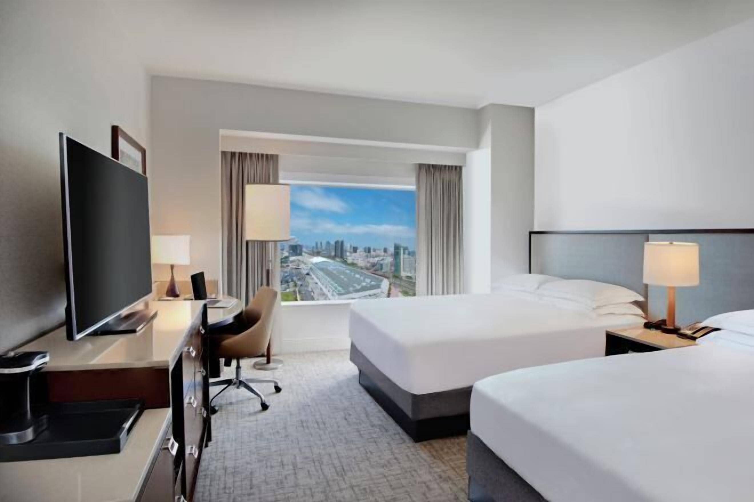 Premium bedding, in-room safe, desk, soundproofing