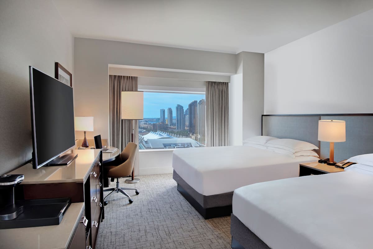 Premium bedding, in-room safe, desk, soundproofing