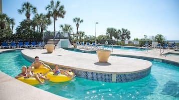 Indoor pool, 3 outdoor pools