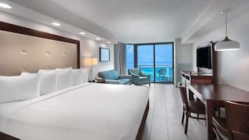 Suite, 1 King Bed with Sofa bed | 1 bedroom, in-room safe, iron/ironing board, free WiFi