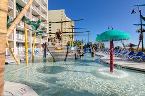 Indoor pool, 3 outdoor pools - Captain's Quarters Resort (Myrtle Beach)