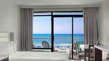 Standard Room, 2 Double Beds, Kitchenette, Oceanfront | View from room