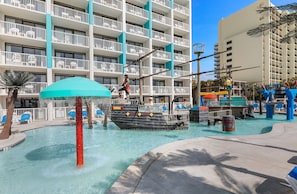 Indoor pool, 3 outdoor pools - Captain's Quarters Resort (Myrtle Beach)