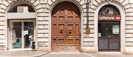 Façade de l’hébergement