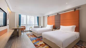 Superior Business Twin Room | Premium bedding, down comforters, minibar, in-room safe