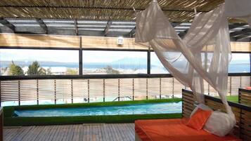 Una piscina techada
