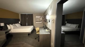Room, 2 Queen Beds, Non Smoking (Efficiency) | Desk, blackout drapes, free WiFi, bed sheets