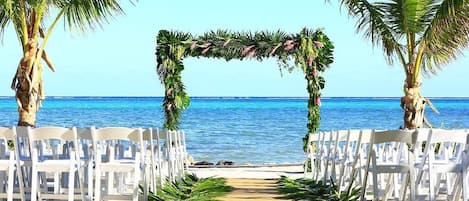 Bröllopsområde utomhus