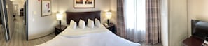 Suite, 1 King Bed with Sofa bed, Non Smoking (1 Kingbed) | Premium bedding, desk, blackout drapes, iron/ironing board