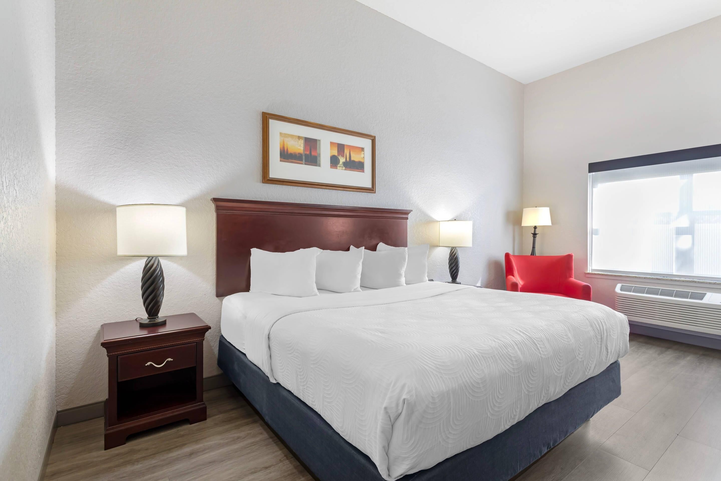 Chambre, 1 très grand lit, non-fumeurs | Literie de qualité supérieure, bureau, rideaux occultants