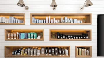 Body treatments, hot stone massages, deep-tissue massages