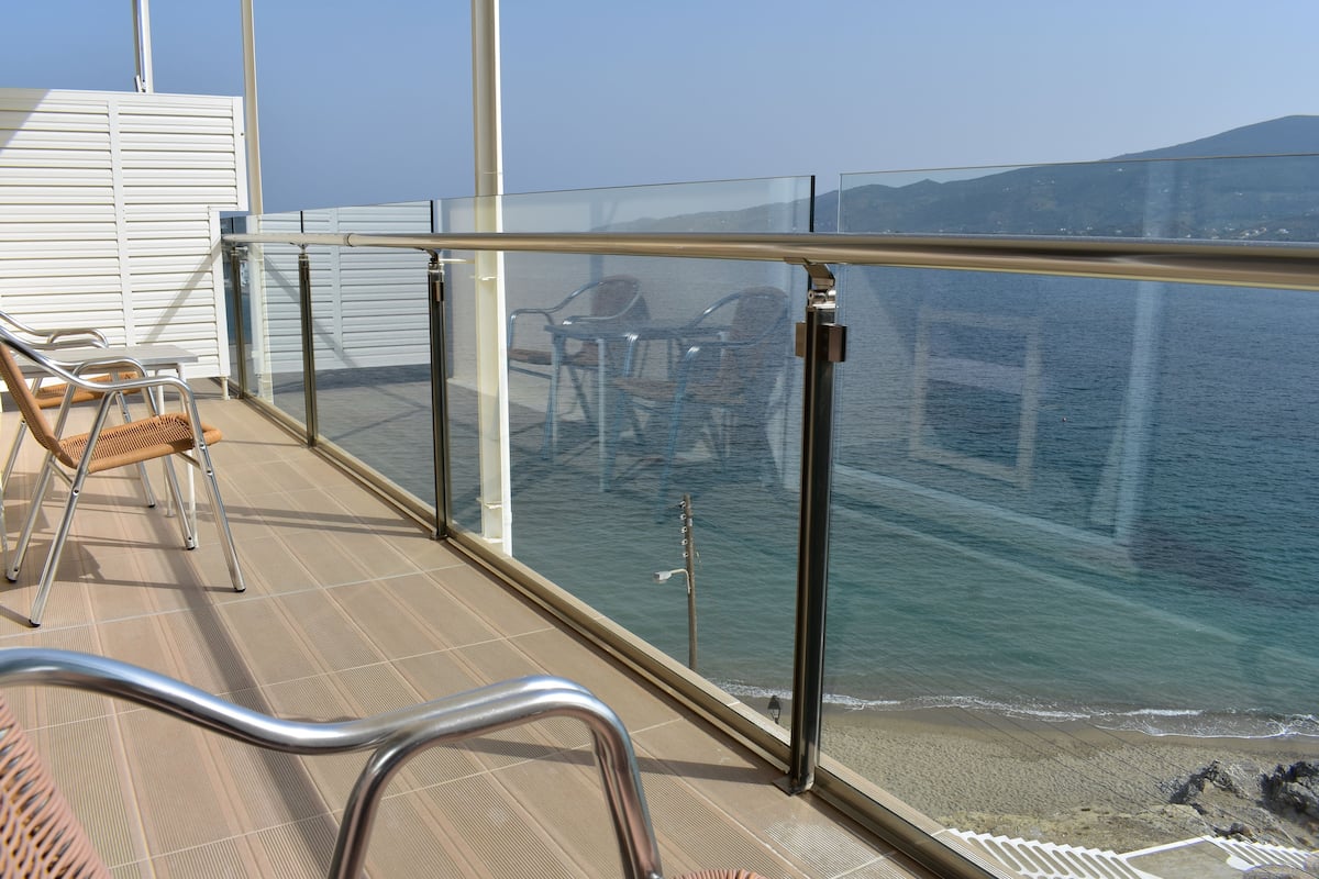 Superior Triple Room, Sea View | 1 bedroom, Egyptian cotton sheets, premium bedding, in-room safe