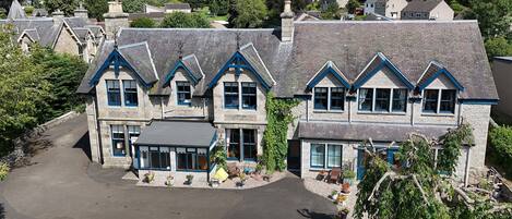 منظر من الجو على ارتفاع عالٍ